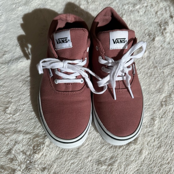 Vans Kids Shoes - mauve Canvas Sneakers - Picture 1 of 6